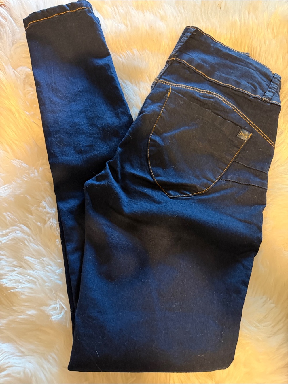 Women’s Stretch Dark Blue Jeggings — Slim Fit My Fit